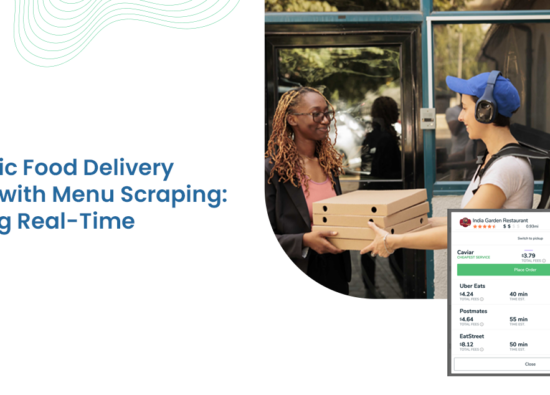 Dynamic Food Delivery Pricing with Menu Scraping: Tackling Real-Time Competitor Challenges