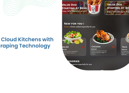 Scaling Cloud Kitchens with Data Scraping Technology