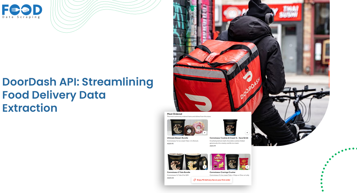 DoorDash API: Streamlining Food Delivery Data Extraction